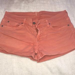 7 for all man kind Jean Shorts